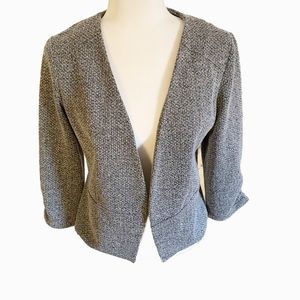 Maurices 100% polyester grey blazer